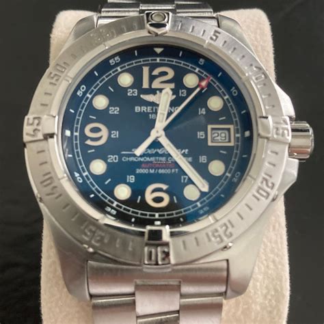 breitling superocean steelfish blue dial|Breitling steelfish for sale.